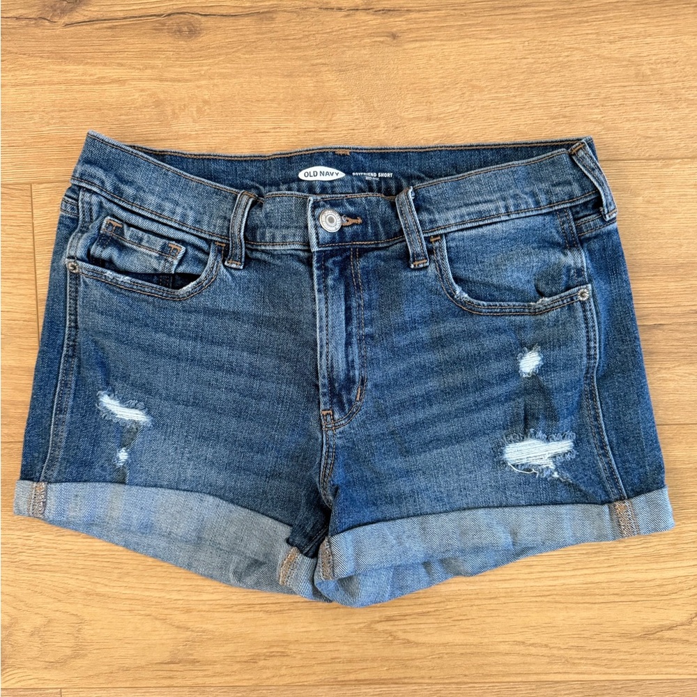 Old Navy Women's Ripped Denim Shorts